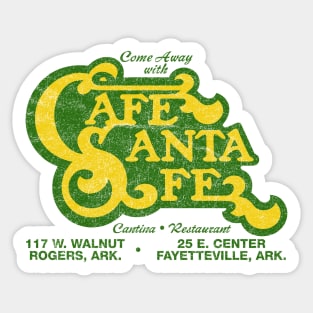 Cafe Santa Fe Sticker